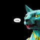Illustration for article titled iSaga/is Lying Cat Is the Official Mascot of 2017